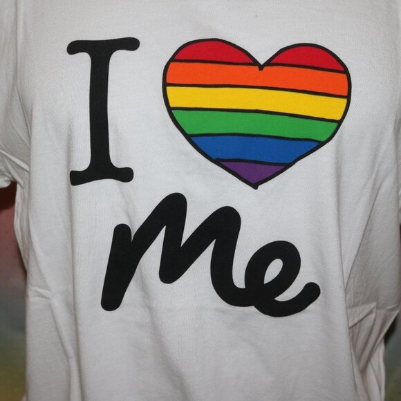 - MeUndies I ❤️ Me unisex crew neck super soft Tee shirt size L NWOT - Picture 2 of 4